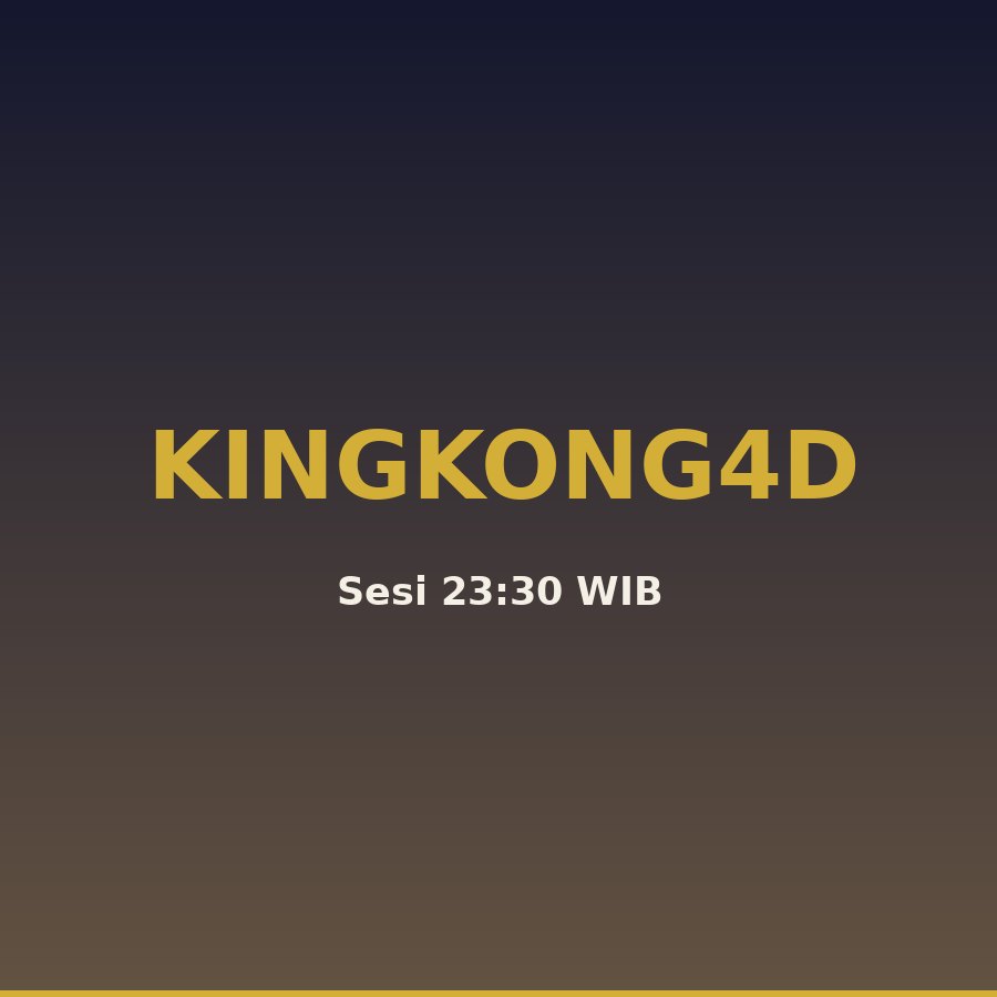 paito kingkong 4d keluaran 23 hari ini 8 Oktober 2026 (02362)